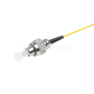 Kuncir Optik FC Simplex – Mode Tunggal 9/125μm, Panjang 1m/2m/3m, 0,9mm/2.0mm/3.0mm, Jaket PVC/LSZH