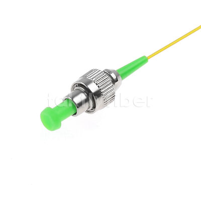 Kuncir Optik FC Simplex – Mode Tunggal 9/125μm, Panjang 1m/2m/3m, 0,9mm/2.0mm/3.0mm, Jaket PVC/LSZH