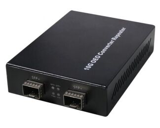 10G Serat Optik SFP + ke SFP + OEO Repeater / Amplifier - Kinerja Tinggi & Efisiensi