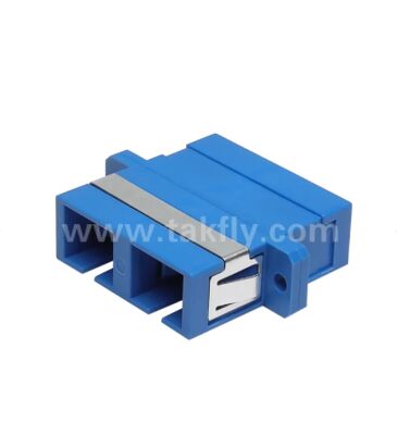 Adaptor serat optik SC Duplex, Kerugian penempatan rendah untuk kabel-ke-kabel & kabel-ke-alat koneksi