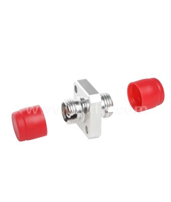 FC Simplex Metal Adapter  √ Tipe persegi, Low Insertion Loss Fiber Optic Coupler untuk kabel & koneksi peralatan