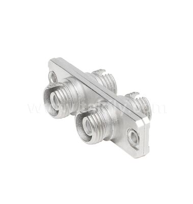 FC Metal Adapter √ Tipe persegi panjang, Low Loss FC Coupler untuk Kabel Serat Optik