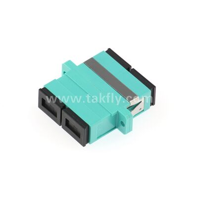 Adaptor SC SM/MM, Opsi Flange Duplex, -40 ~ 85°C, 0.2dB IL
