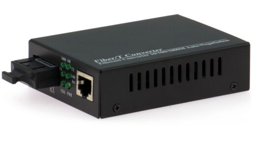 10-100-1000M Dual Fiber Single mode Smart Media Media Converter—— Performa & Efisiensi Tinggi