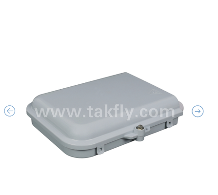 Kotak Pemutusan FTKS-1805-8E dengan adaptor 8 PCS SC/UPC SM SX dan kuncir terpasang sepenuhnya