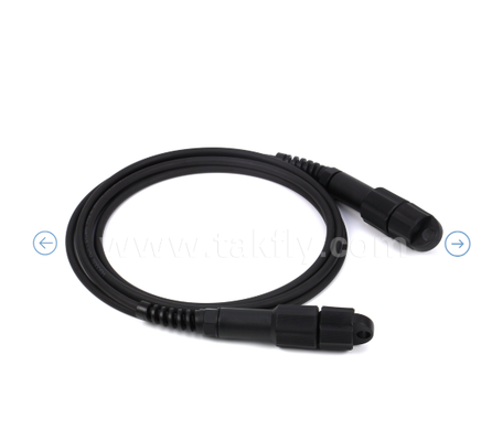 IP67 Waterproof LC-LC Duplex Patch Cord ️ Dianjurkan di luar ruangan, Kabel GYFJH, siap untuk lingkungan yang sulit