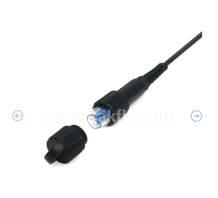 IP67 Waterproof LC-LC Duplex Patch Cord ️ Dianjurkan di luar ruangan, Kabel GYFJH, siap untuk lingkungan yang sulit