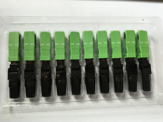 DF-5501 SC Fast Connector ️ Pra-dipoli, tanpa alat, untuk Kabel Drop FTTH