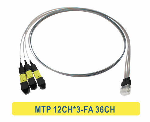Kabel Patchcord Serat Optik Array Serat 3*12F MTP hingga 36CH FA