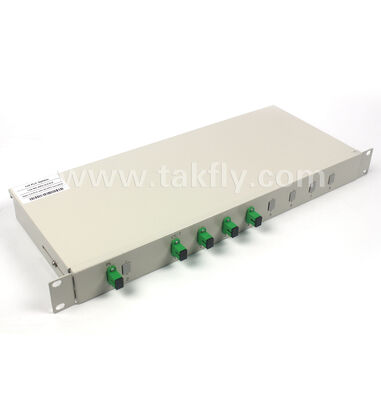 Serial PLC Splitter 1×2 sampai 1×32 lengkap 1U Rack Chassis untuk kantor pusat