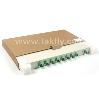 Serial PLC Splitter 1×2 sampai 1×32 lengkap 1U Rack Chassis untuk kantor pusat
