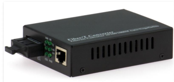 10/100/1000Base-TX ke 1000Base-FX Fiber Optic Media Converter
