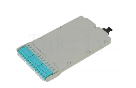 1U / 2U / 4U High Density MPO Cassette Patch Panel Rack-Mount, Easy-Plug MPO to LC Cassette Modules, Adaptor LC Pra-Loaded untuk Data Center & Aplikasi SAN/LAN