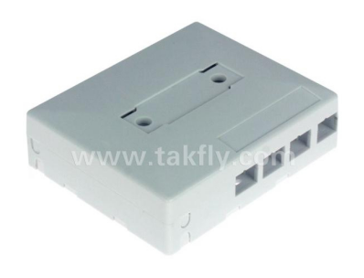 FTTH Desk Box 4 port Desk Mounted Untuk Jaringan Telekomunikasi & LAN/WAN Dari China