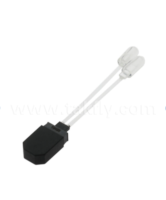 MT-2FA Fiber Array Unit   MT Ferrule Input to V-Groove Fiber Array Output, Low Insertion Loss, untuk 400G/800G Optical Transceivers & Silicon Photonics Coupling.