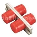 FC DX Fiber Optic Adapter untuk koneksi cepat dengan desain tahan air dan kehilangan penempatan rendah ≤0.2dB
