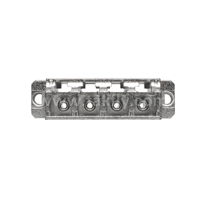 Adaptor LC Quad Metal – Antarmuka LC 4 Port Kepadatan Tinggi, Tangguh, Rugi Rendah, Tahan Suhu Tinggi & Rendah