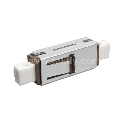 Adaptor MU Simplex – Desain Ringkas, Kehilangan Penyisipan Rendah, Selongsong Zirkonia Presisi, untuk Koneksi Serat Kepadatan Tinggi