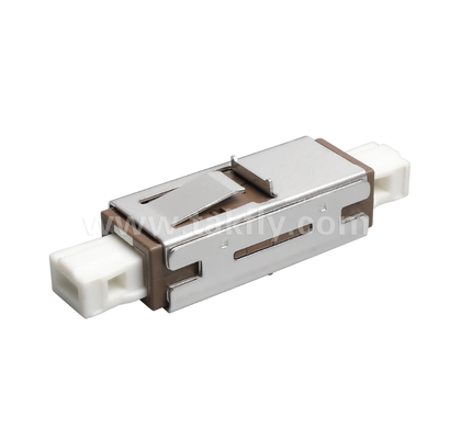Adaptor MU Simplex – Desain Ringkas, Kehilangan Penyisipan Rendah, Selongsong Zirkonia Presisi, untuk Koneksi Serat Kepadatan Tinggi