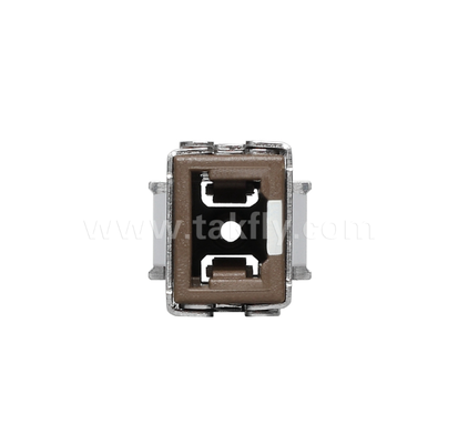 Adaptor MU Simplex – Desain Ringkas, Kehilangan Penyisipan Rendah, Selongsong Zirkonia Presisi, untuk Koneksi Serat Kepadatan Tinggi
