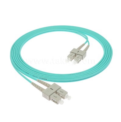 SC-SC Simplex & Duplex Fiber Optic Patch Cord ¢ SM/MM, untuk Interkoneksi Jaringan Optik yang Dapat Diandalkan