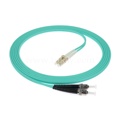LC-ST Simplex & Duplex Fiber Optic Patch Cord ¢ SM/MM, untuk Interkoneksi Jaringan Optik yang Dapat Diandalkan