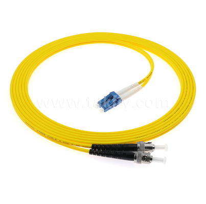 LC-ST Simplex & Duplex Fiber Optic Patch Cord ¢ SM/MM, untuk Interkoneksi Jaringan Optik yang Dapat Diandalkan