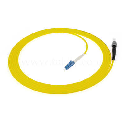 LC-ST Simplex & Duplex Fiber Optic Patch Cord ¢ SM/MM, untuk Interkoneksi Jaringan Optik yang Dapat Diandalkan