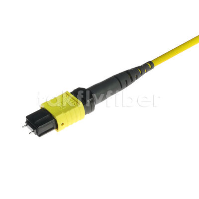 MPO MTP Patchcord SM Trunk Cable 12F Fiber Optic untuk Kabel FTTX Pusat Data AI Telecom