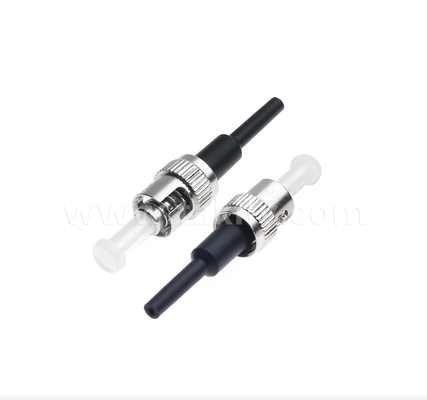 Konektor Serat Optik ST – Bayonet Twist-Lock, Rugi Penyisipan Rendah, Kompatibel dengan Multimode/Singlemode
