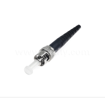 Konektor Serat Optik ST – Bayonet Twist-Lock, Rugi Penyisipan Rendah, Kompatibel dengan Multimode/Singlemode