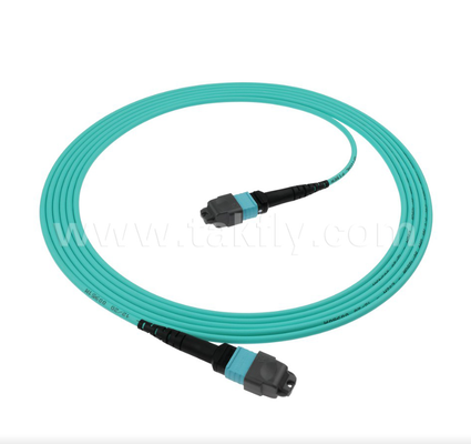 MPO/MTP 16-Fiber OM4 Trunk Cable ️ Densitas Tinggi, Kerugian Insersi Rendah untuk Pusat Data Hiperskala (40G / 100G / 400G Siap)