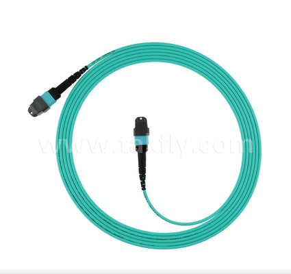 MPO/MTP 16-Fiber OM4 Trunk Cable ️ Densitas Tinggi, Kerugian Insersi Rendah untuk Pusat Data Hiperskala (40G / 100G / 400G Siap)