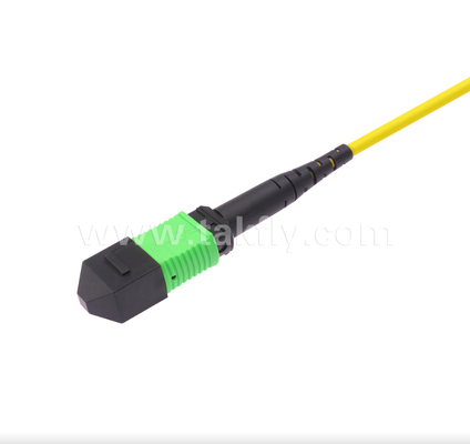 MPO/MTP-LC Uniboot Breakout Patch Cord   Dual LC in One Boot, Polasi Reversibel, Desain Menghemat Ruang
