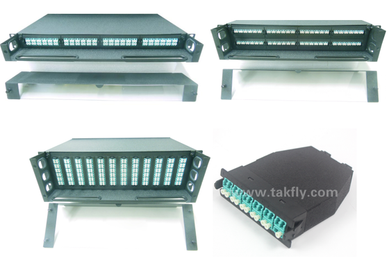 Panel Patch Serat Optik Manajemen Kaset MPO/MTP Kepadatan Tinggi FTTH | Solusi Pusat Data dan Jaringan