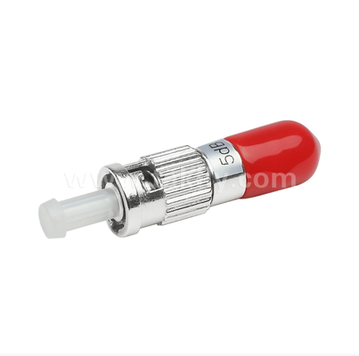 ST Plug Type Fixed Attenuator High Repeatability, Polarization Insensitive, Nilai yang dapat disesuaikan