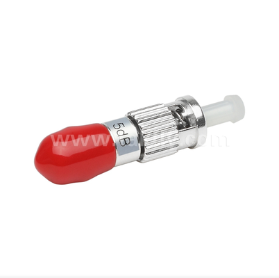 ST Plug Type Fixed Attenuator High Repeatability, Polarization Insensitive, Nilai yang dapat disesuaikan