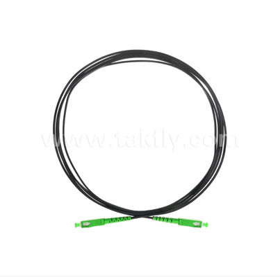 Kabel Patch FTTH Indoor Flat Drop SC/APC ke SC/APC - Simplex, Pra-terminasi, Anti-Getaran untuk Penyebaran Cepat di Dalam Gedung