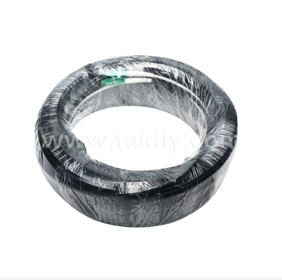 LC/APC Flat Drop Patch Cord - 2 Cor Duplex, Pre-Connectorized, Anti-Vibration, Rated Indoor untuk Fast FTTH Deployment.