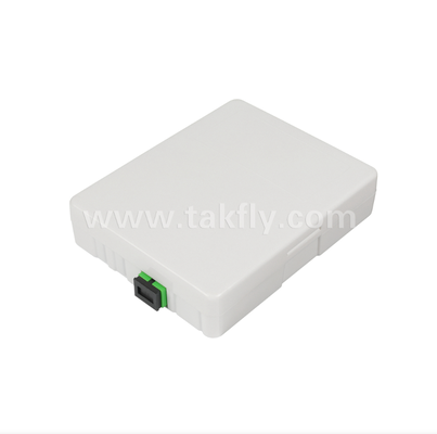 TKS-1806-02GB Fiber Termination Box- Desk atau Wall Mount, Ideal untuk FTTH Final Drop & Pigtail Termination