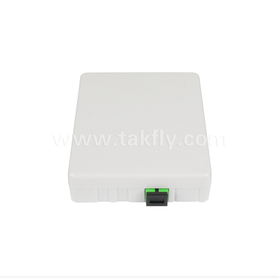 TKS-1806-02GB Fiber Termination Box- Desk atau Wall Mount, Ideal untuk FTTH Final Drop & Pigtail Termination