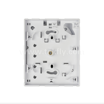 TKS-1806-04D FTTH Fiber Termination Box ️ Desk/Wall Mount, 4-Port, Indoor, Mendukung Fusion Splicing & Manajemen Kabel