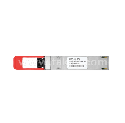 QSFP+ 40G ER4 Optical Transceiver ️ 4x10G CWDM, Jangkauan 40km, APD-TIA, Hot-Pluggable, RoHS 6 Compliant