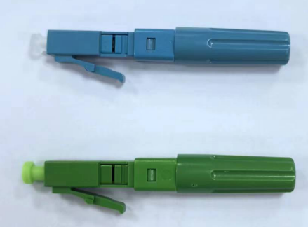 Konektor Fiber Cepat yang Dapat Dipasang di Lapangan FTTH LC/SM UPC/APC untuk Kabel Drop Dalam Ruangan