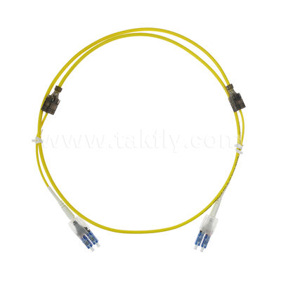 Kabel Patch LC Uniboot Mode Tunggal – Polaritas Dapat Diubah / Jumper yang Dapat Dilacak