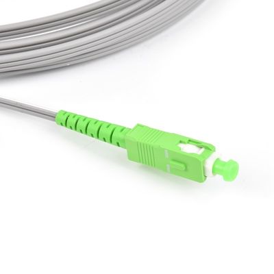 Drop Wire Cable Patch Cord SC APC Ke SC APC Patch Cords Single Mode FTTH Flat Fiber Optic