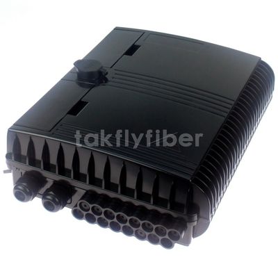 16 Port FTTH NAP Fiber Optic Termination Box IP65 Dengan 0.9mm Mini PLC Splitter
