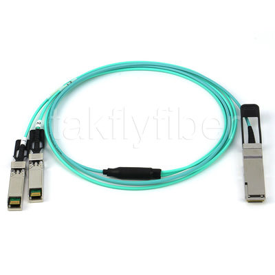 Kabel AOC 40G QSFP+ sampai 2*10G SFP+