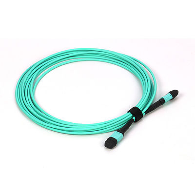 Kabel Batang Serat Optik MTP MPO Multimode OM3 OM4 3.0mm LSZH