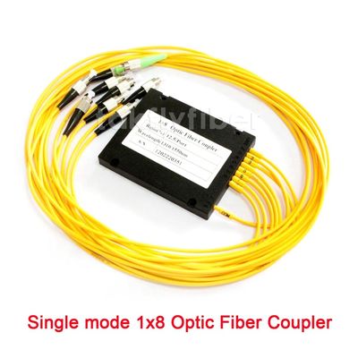 1X4 1X8 1X16 Fiber Optic Cable Splitter ABS LGX Tanpa Adaptor Pigtails